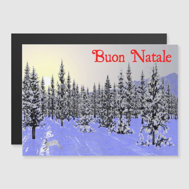Buon Natale - Solstício de inverno (Frente/Verso)