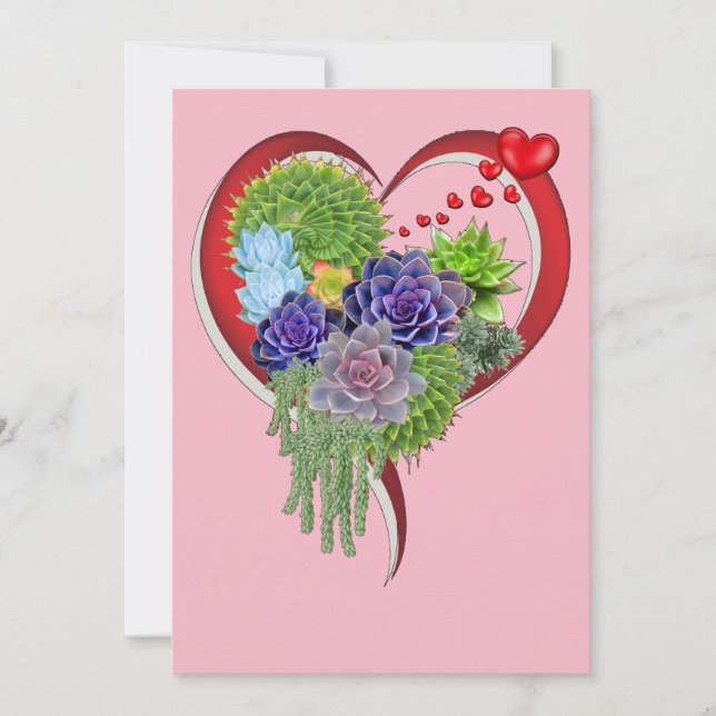 Buquê de casamento suculento (Frente)