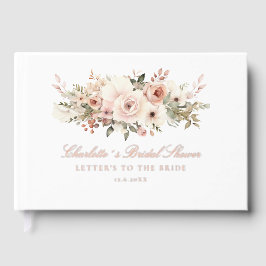 Buquê de flores pastéis elegante Chá de Noiva    