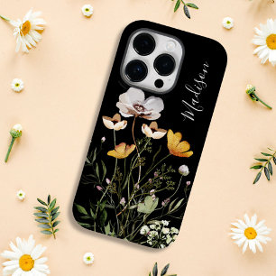 Buquê de Flores Silvestres Secas com Caligrafia de