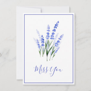 Buquê de Lavanda em Aquarela