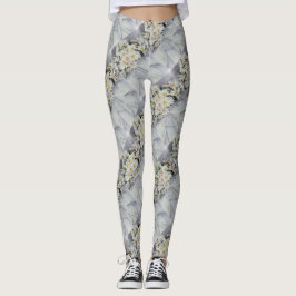 BUQUÊ DE MARGARIDAS BRANCAS | LEGGINGS FLORAIS