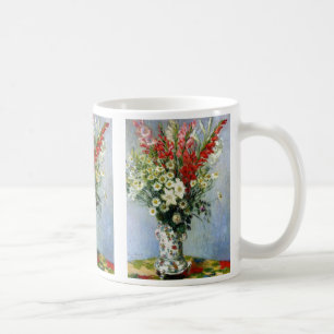 Buquê de MONET da caneca de café de Gladiolas