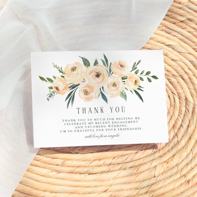 Buquê de Primavera Chá de Noiva Agradecimento (Criador carregado)