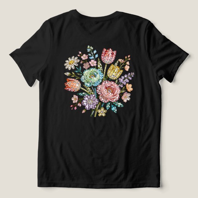 Buquê de Primavera Espelhante (Verso do Design )