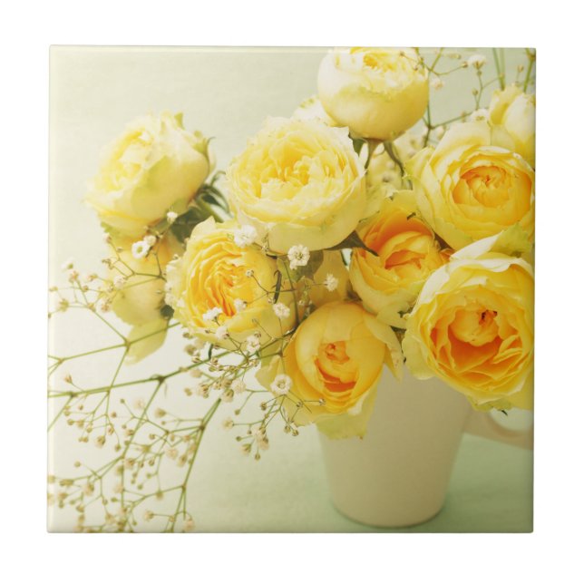 buquê de rosa amarelo (Frente)