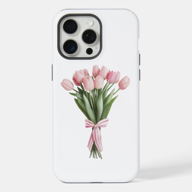 Buquê de Tulipas Rosa (Verso)