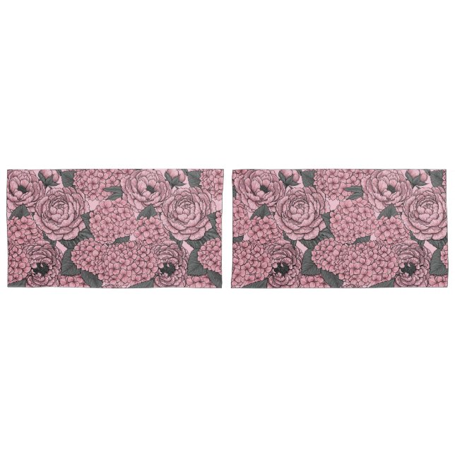 Buquê Floral a rosa (Frente - conjunto)