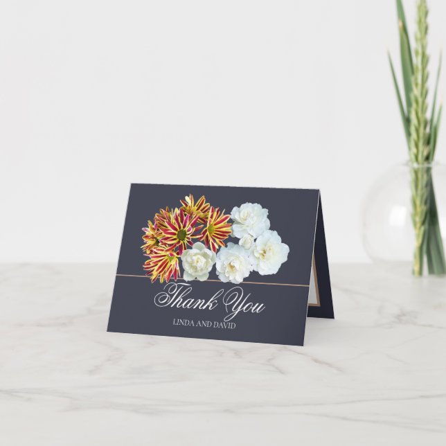 Buquê Floral Botânica Flor Casamento Agradecimento (Frente)