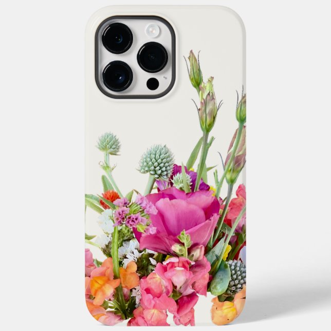 Buquê Floral Cor-de-Rosa e Laranja - Gabinete iP (Verso)
