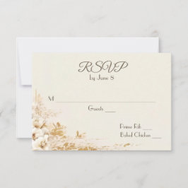 Buquê Floral de Noiva em Marfim para RSVP