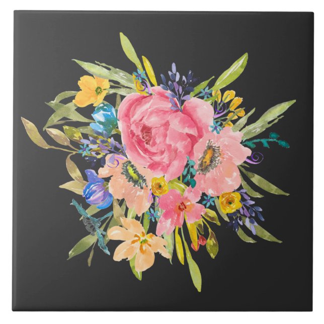 Buquê Floral Rosa (Frente)