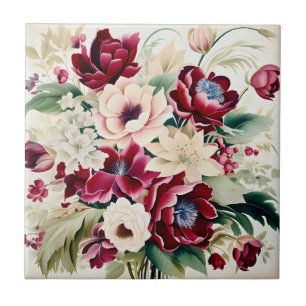 Buquê Moderno De Bloomias E Folhas Verdes