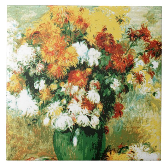 Buquê Pierre-Auguste Renoir de Chrysanthemums (Frente)