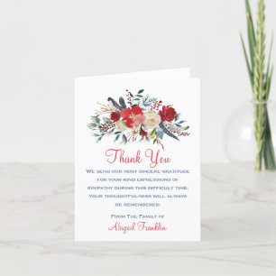 Buquê Vermelho Simpatia Floral Vermelha Cartões