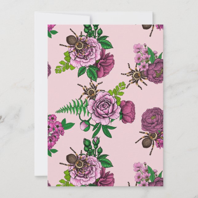 Buquês e tarântula (Frente)