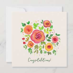 Buquês Flores Brilhantes Parabéns Florais