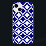 Buraco Azul na Porta do Celeiro<br><div class="desc">Baseado no padrão Amish "Buraco na Porta do Celeiro". Esse padrão tem círculos azuis e brancos que produzem ilusões óticas,  preto,  branco ou círculos contrastantes aparecerão se encarados. O fundo branco pode ser alterado para a cor desejada. As ilusões são mais fáceis quando o tamanho é mantido grande.</div>