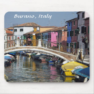Burano; Ilha Mousepad do laço