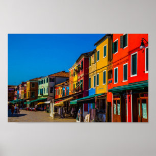 Burano, poster de Italia