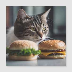 Burger Buddy - arte de gato