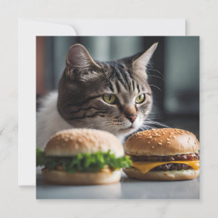 Burger Buddy - arte de gato