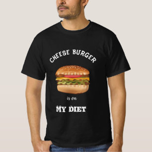 Burger Queijo Está Na Minha Camisa De Dieta