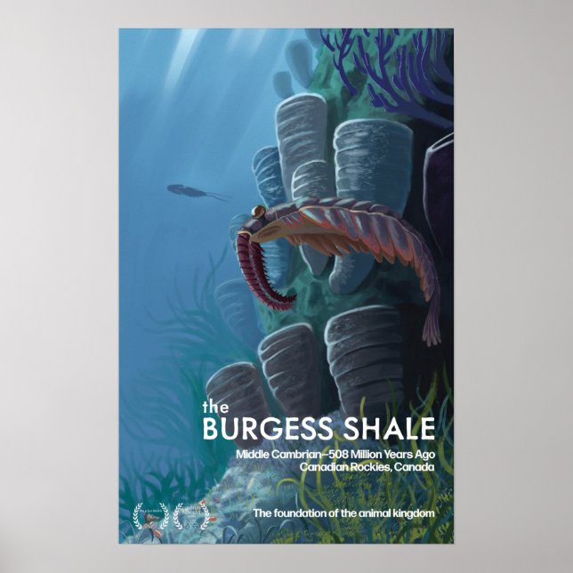 Burgess Shale Poster (Frente)