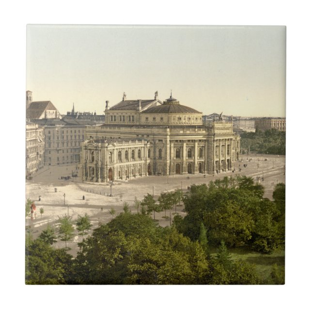 Burgtheater, Viena, Áustria (Frente)