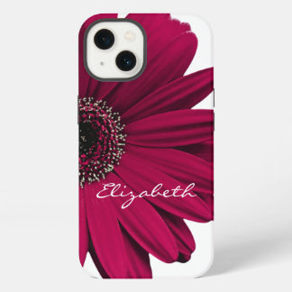 Burgundy Gerber Gerbera Daisy Personalizado