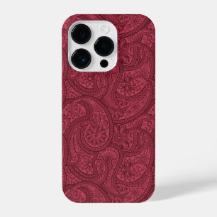 Burgundy Paisley