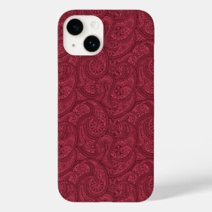 Burgundy Paisley