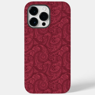 Burgundy Paisley
