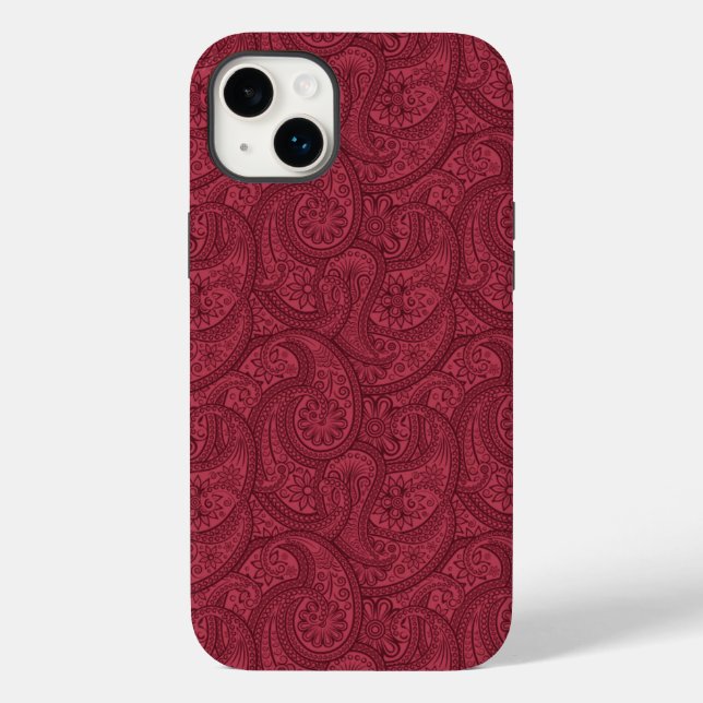 Burgundy Paisley (Verso)