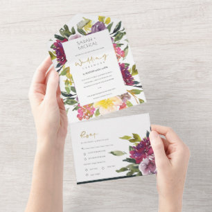 BURGUNDY PINK VERDE LIMÃO FLORAL CASAMENTO