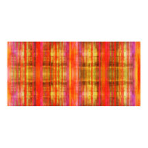 Buring Reds Abstrato Modern Art Impressão