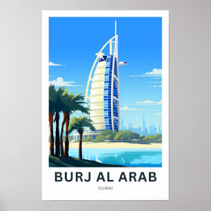 Burj Al Arab Dubai Viagem Impressão