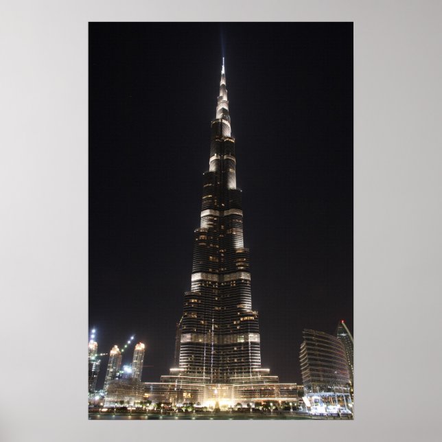 Burj Khalifa, Dubai - Poster (Frente)