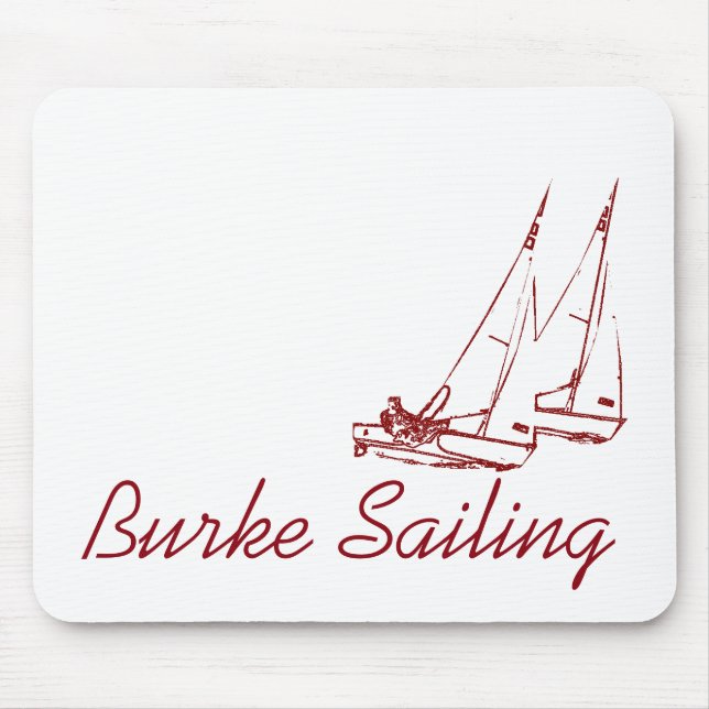 Burke que navega Mousepad (Frente)