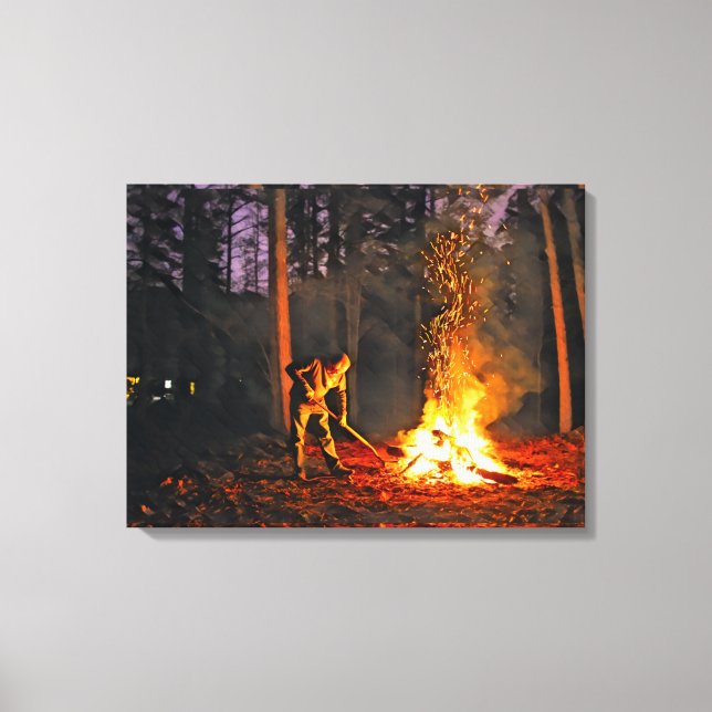 BURN SEASON Canvas Art (Frente)