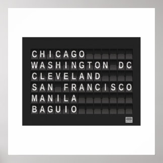 Burnham Planejou Poster de Logotipo Bold Star