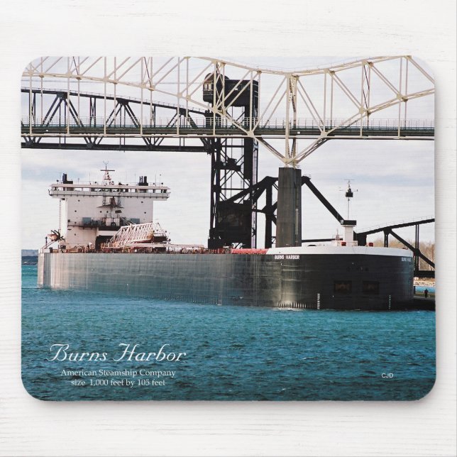 Burns Harbour mousepad (Frente)