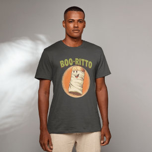 Burrito Pun Dia de as Bruxas engraçado Boo-ritto