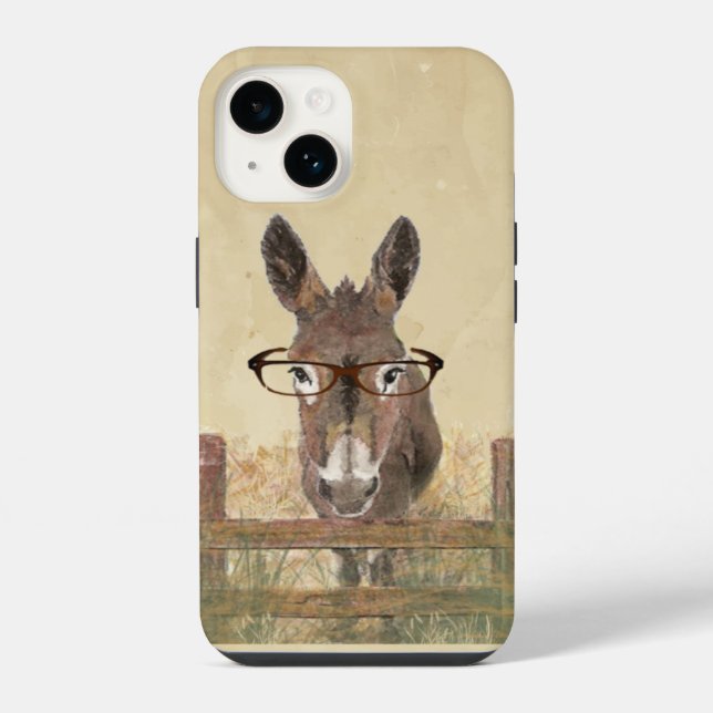 Burro com óculos para sabichões (Verso)