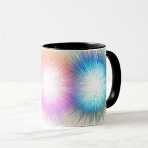 Burst de caneca colorida