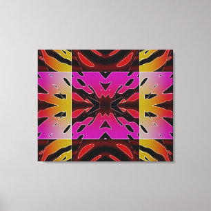 Burst de Canvas Dourada de Colinas Negras