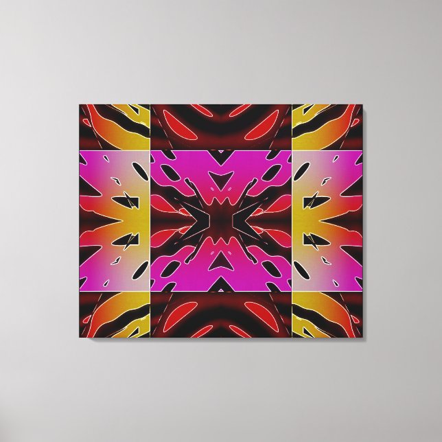 Burst de Canvas Dourada de Colinas Negras (Frente)