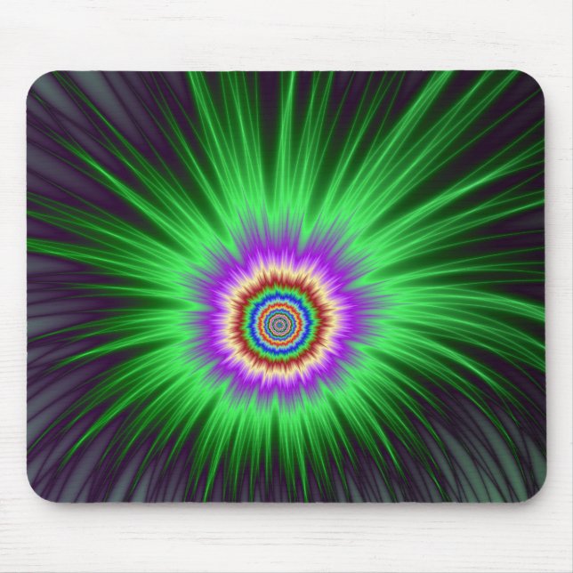 Burst Verde do Mousepad (Frente)