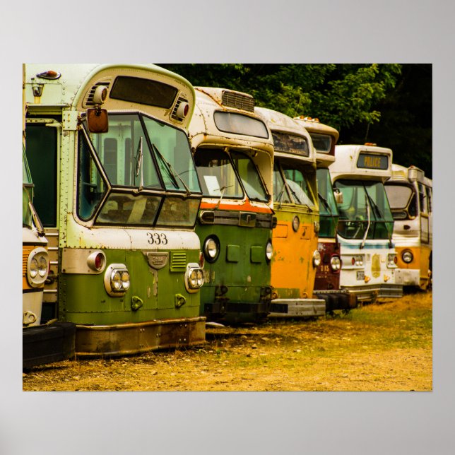 BUS GRAVEYARD POSTER (Frente)