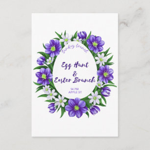 Busca de ovos, convite para Páscoa Brunch